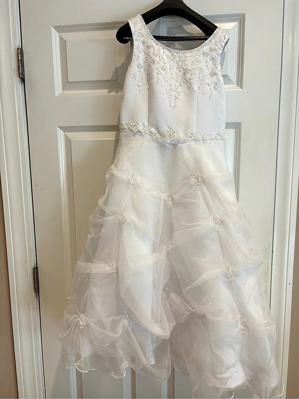 Girls  Size 10 angels, New York communion/flower girl dress